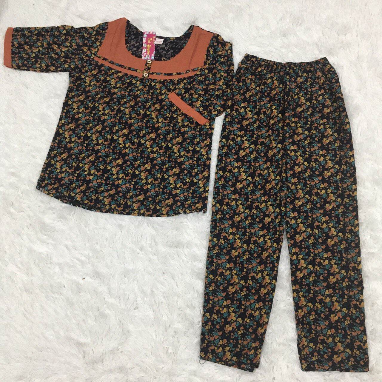 BỘ TÔN NHUNG THÁI TAY LỠ (Size 40-70kg)