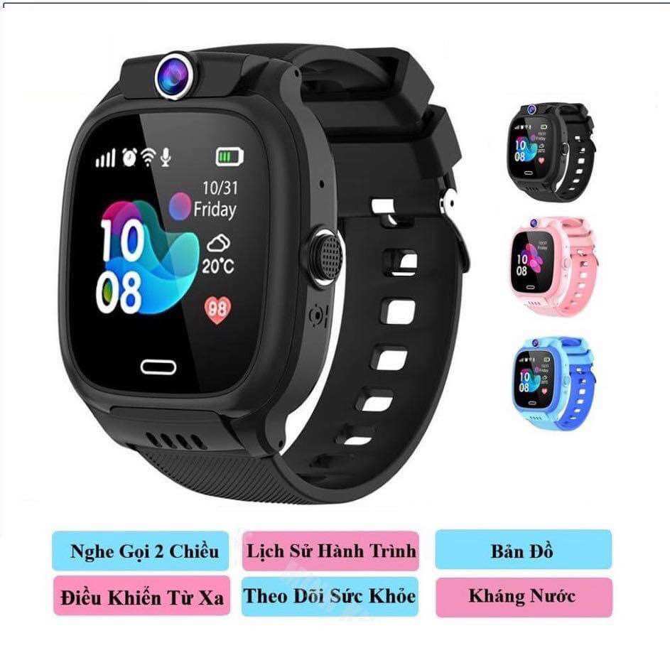 Đồng hồ thông minh trẻ em lắp sim nghe gọi định vị, chống nước tuyệt đối - đồng hồ thông mình y92