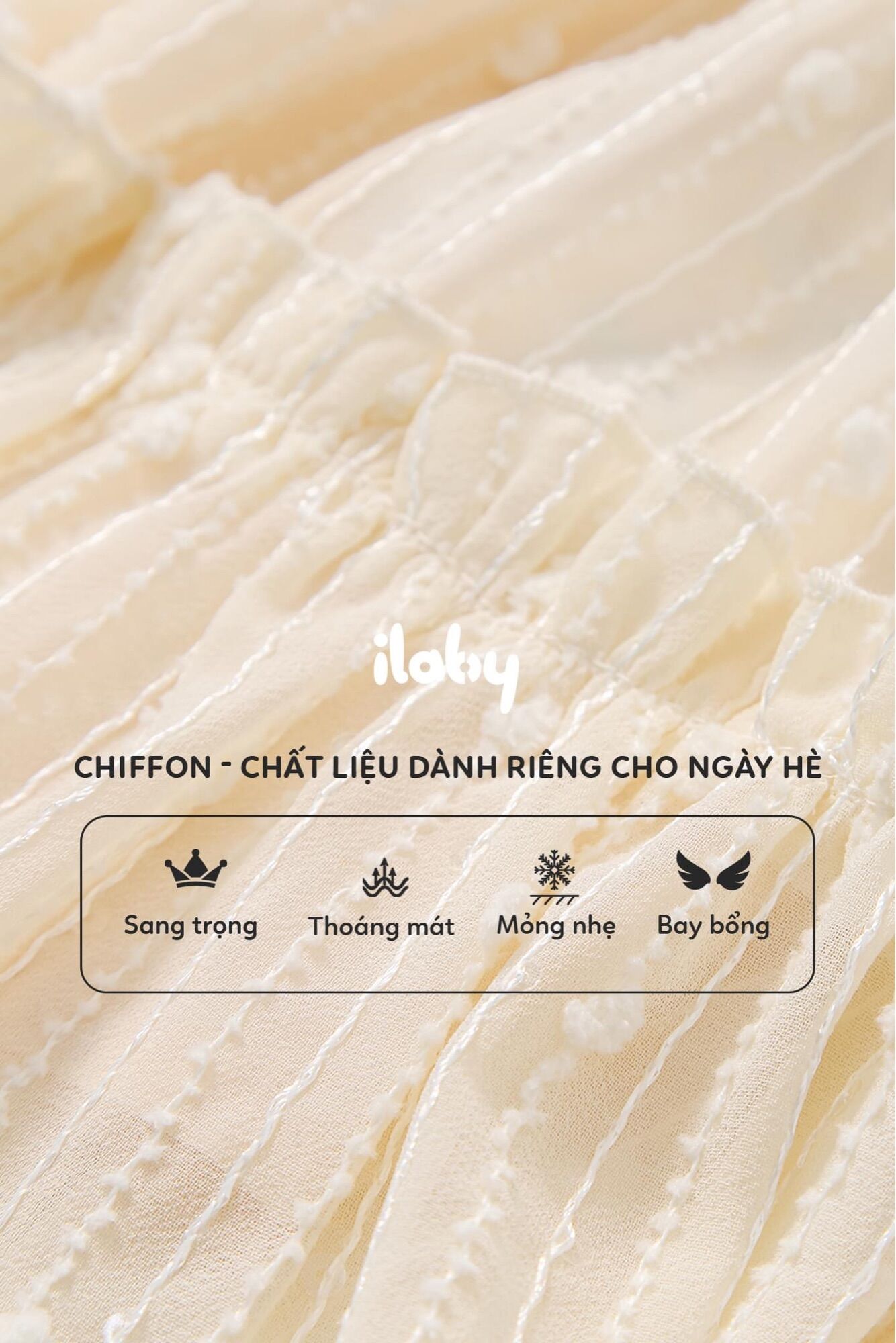 Váy 2 dây kim sa ILaby cho bé gái