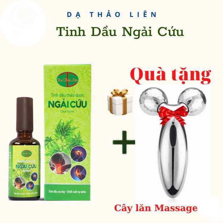 Tinh dầu Ngai Cuu Dạ Thảo Liên 50ml đau nhức xương khớp,đau mỏi vai gáy,tê bì chân tay