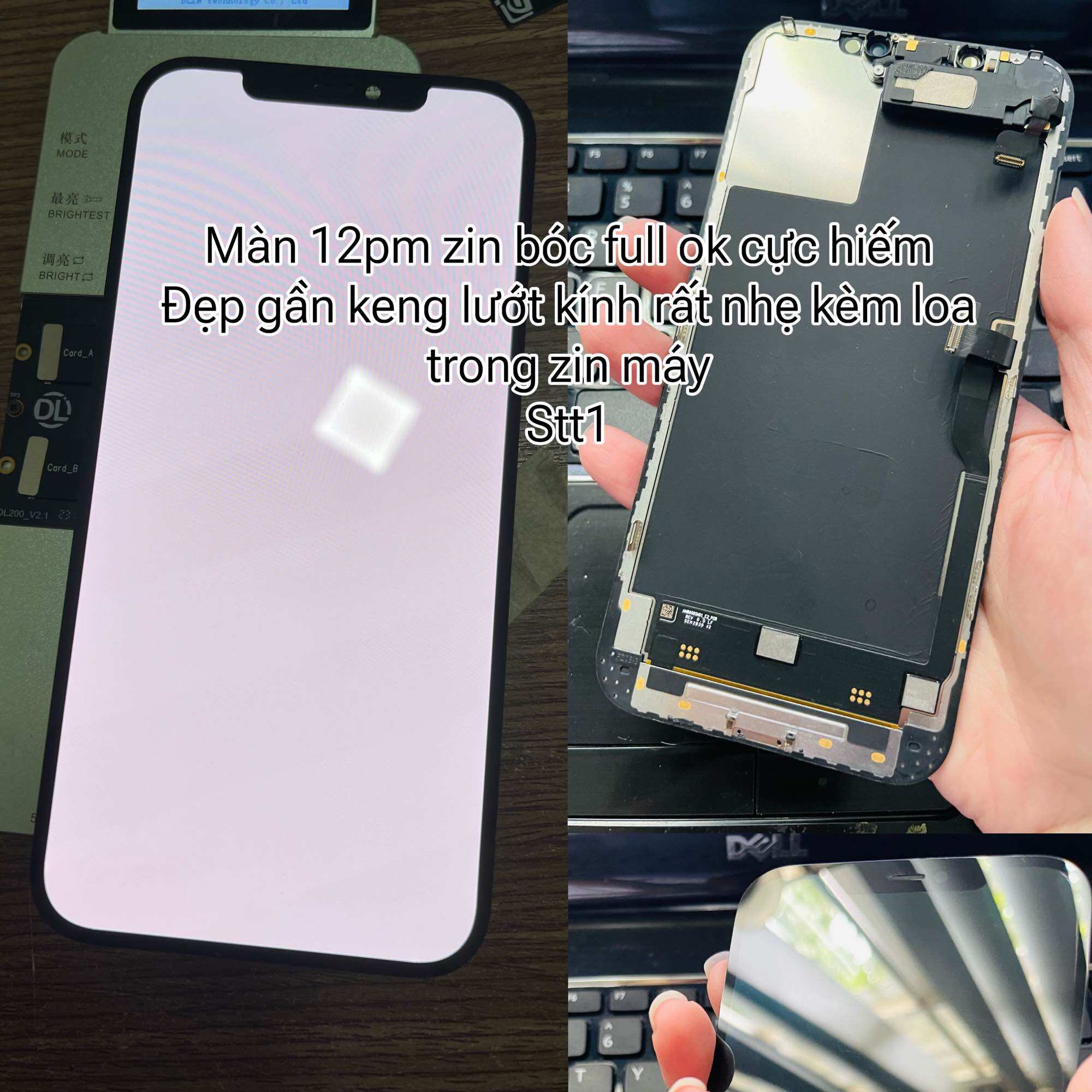 Màn hình 12pm đã sàng lọc zin sạch chuẩn lỗi nhẹ giá rẻ