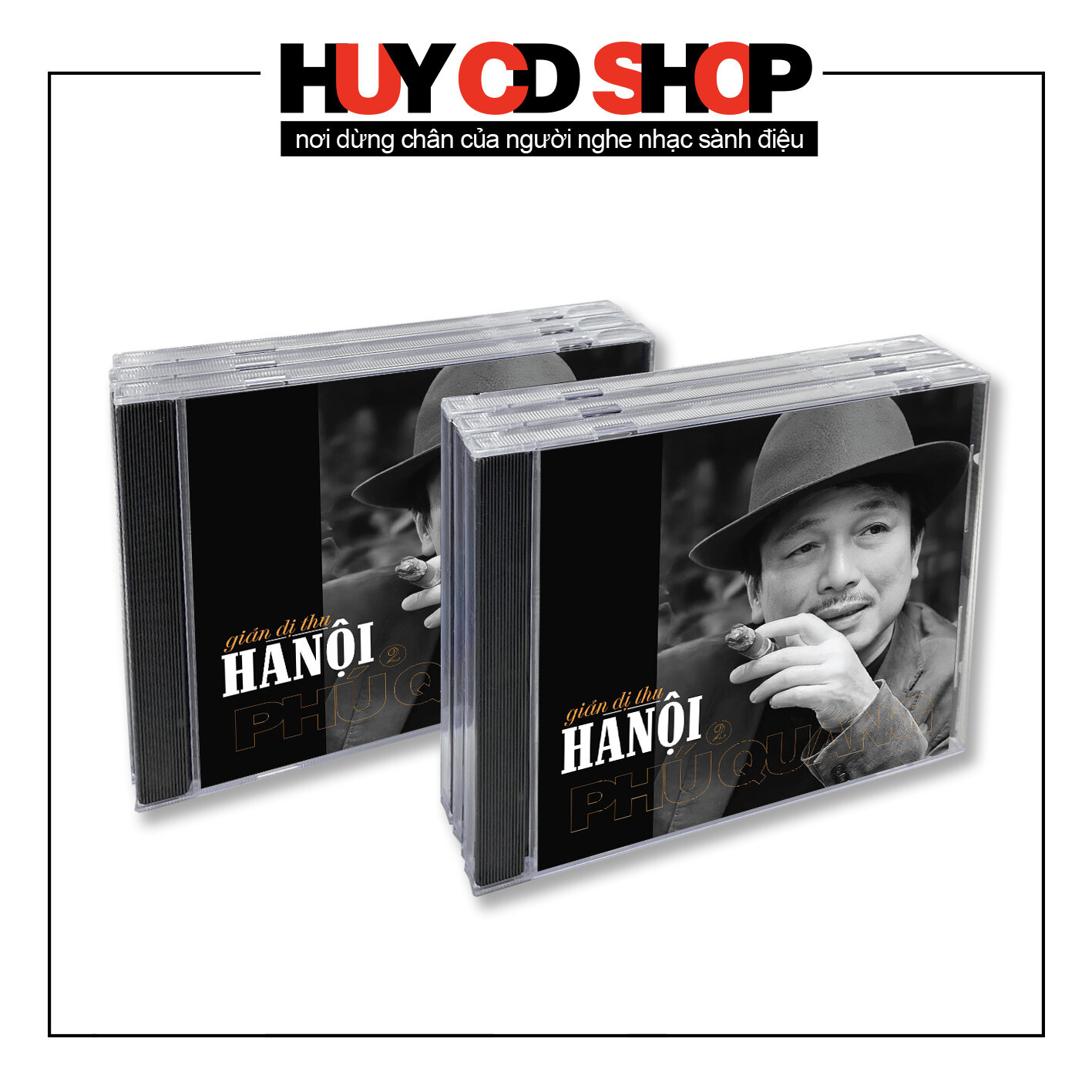 Đĩa CD Tình khúc Phú Quang Vol 2 chủ đề Giản dị thu Hà Nội - Nhạc thính phòng - Đĩa lòng Trắng