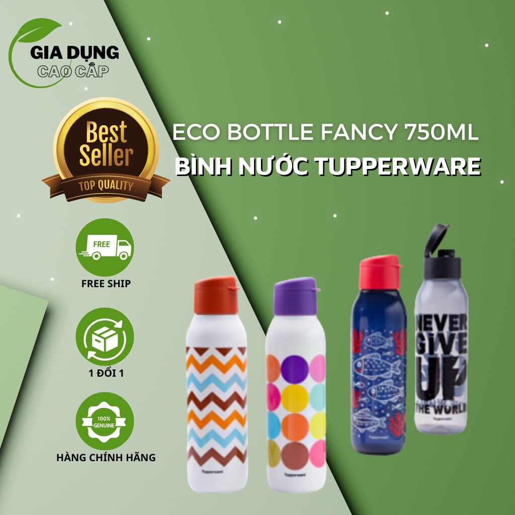 Bình nước Eco Bottle Fancy 750ml - Tupperware