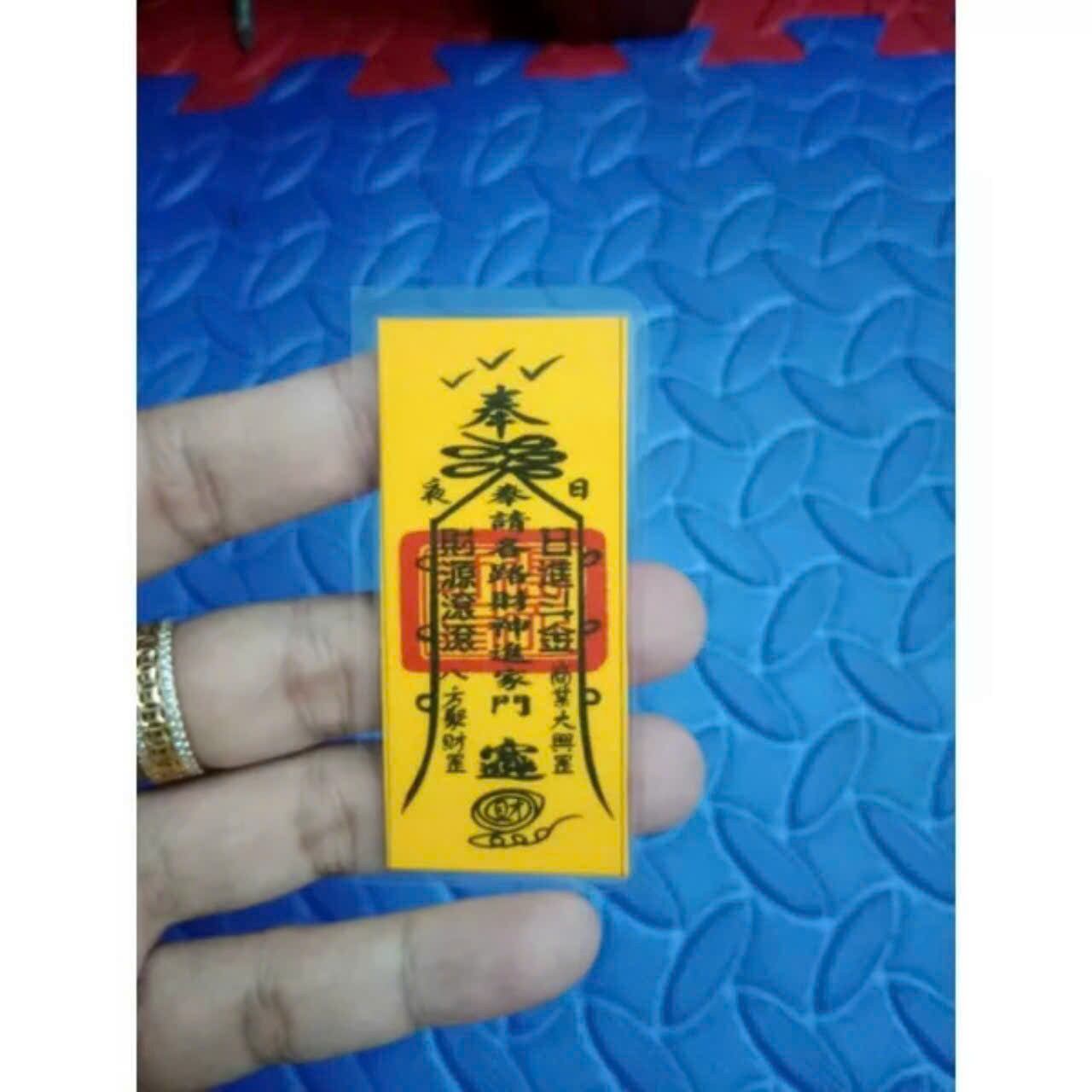 Set of 2 Golden Amulets of Protection + Wealth Cup