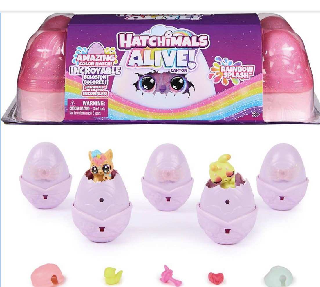 Trứng Hatchimals khay 10 trứng cho bé