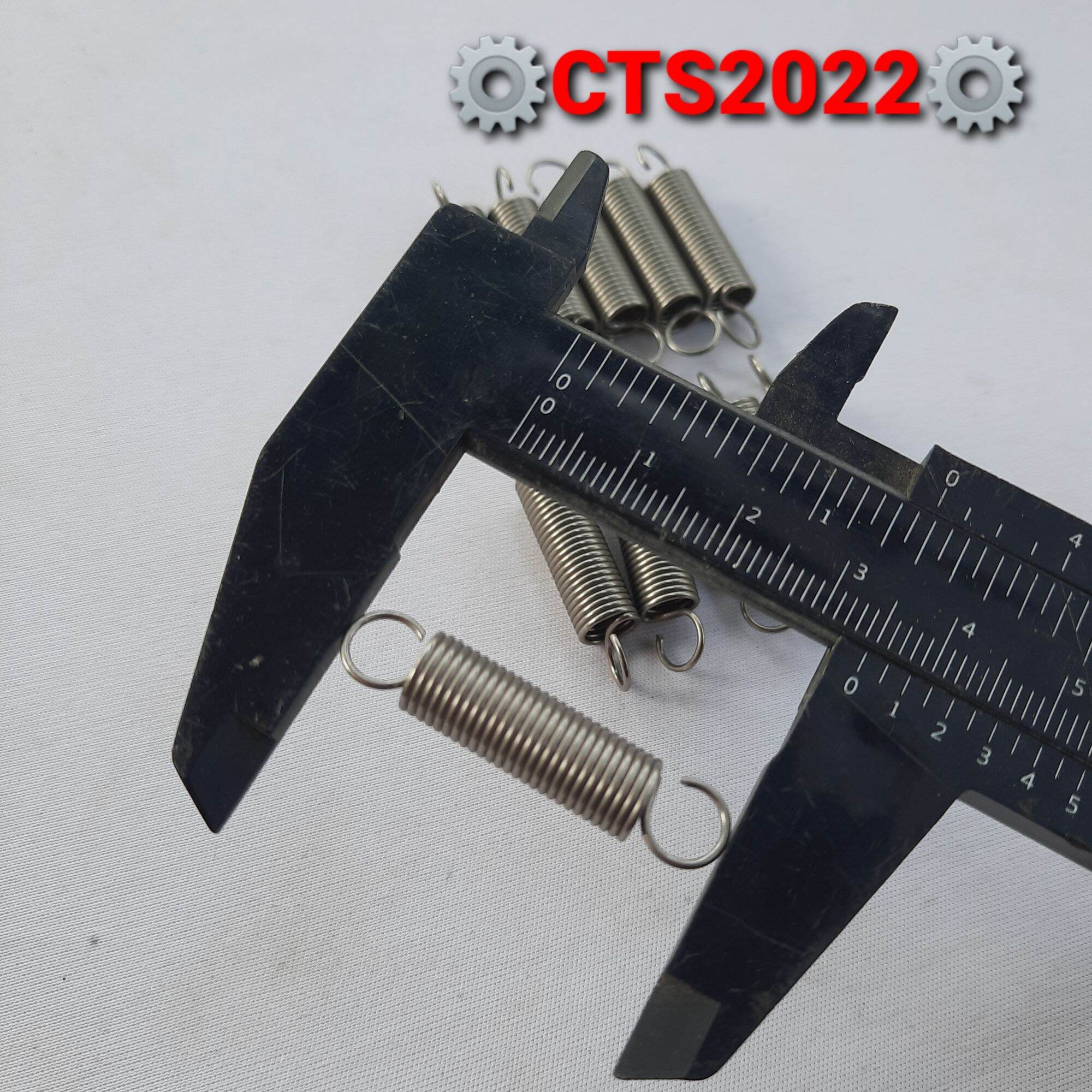 Lò xo kéo inox phi 7mm sợi 0.8mm