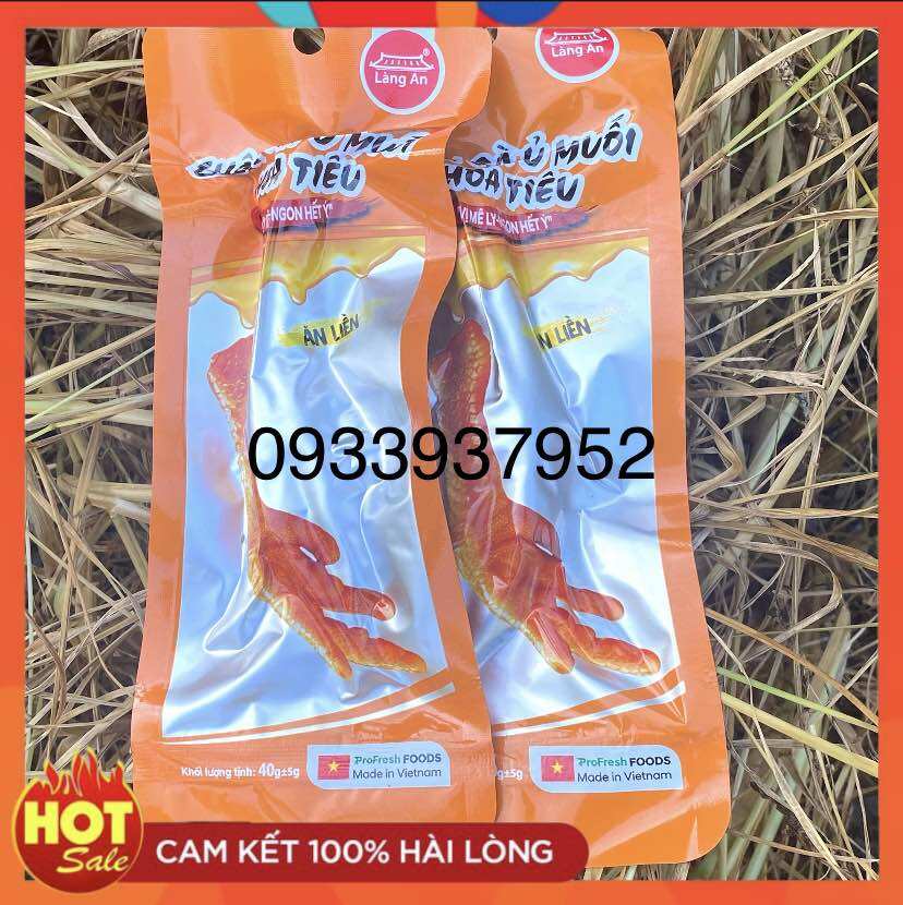 [Combo 10 cái] Chân gà ủ muối hoa tiêu Làng An