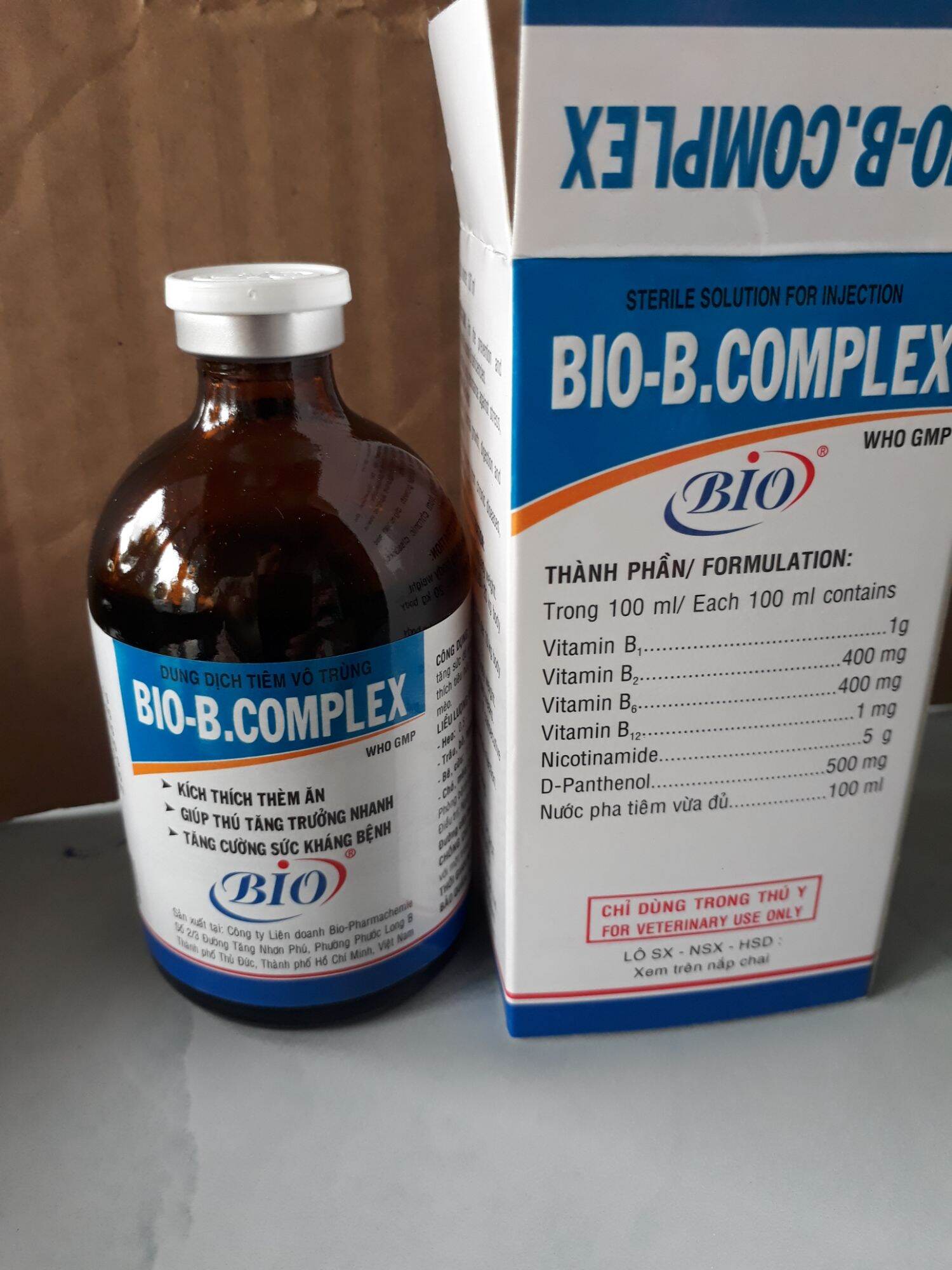 bcomplex bồi dưỡng thú cưng,ăn mạnh lớn nhanh 100ml