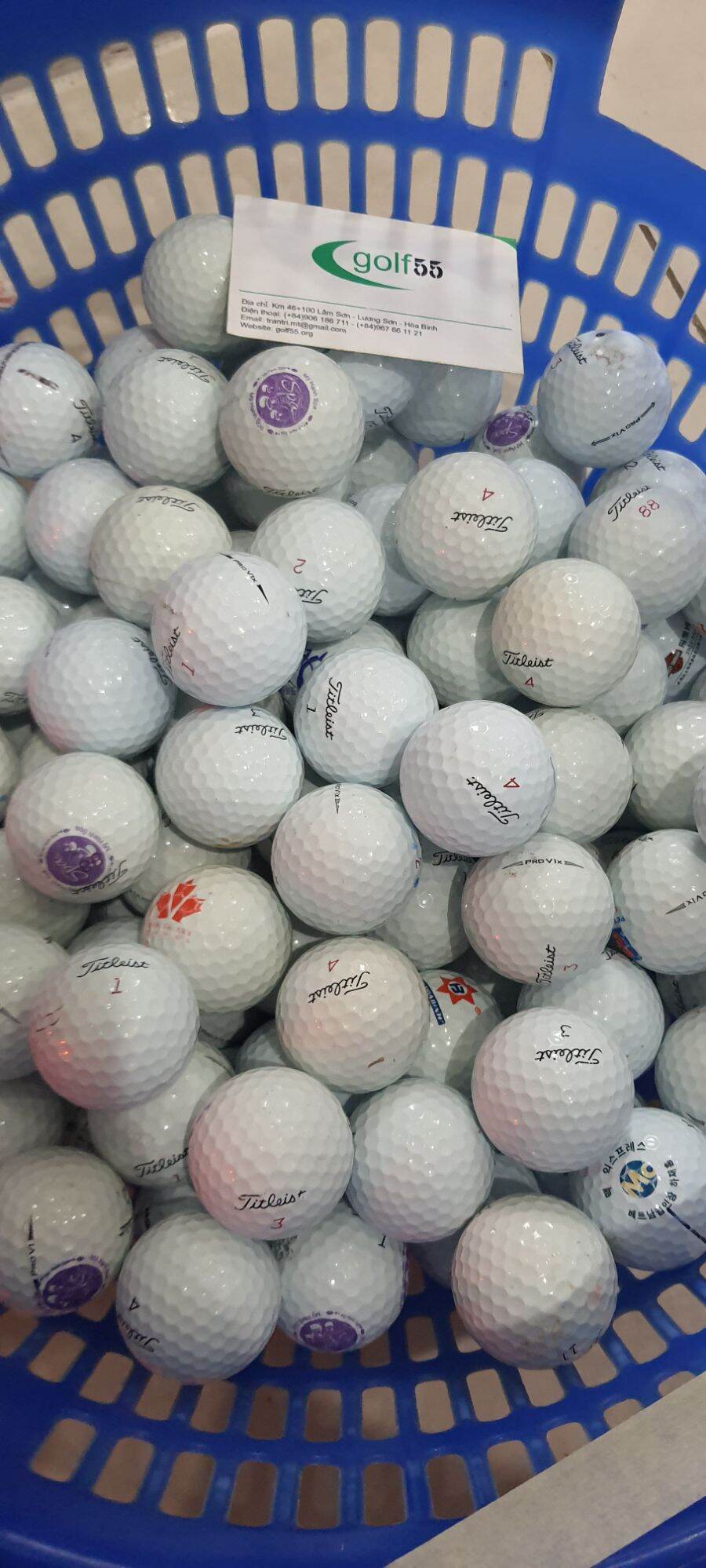 10 Quả Bóng Golf Titleist Pro V1 prov1x