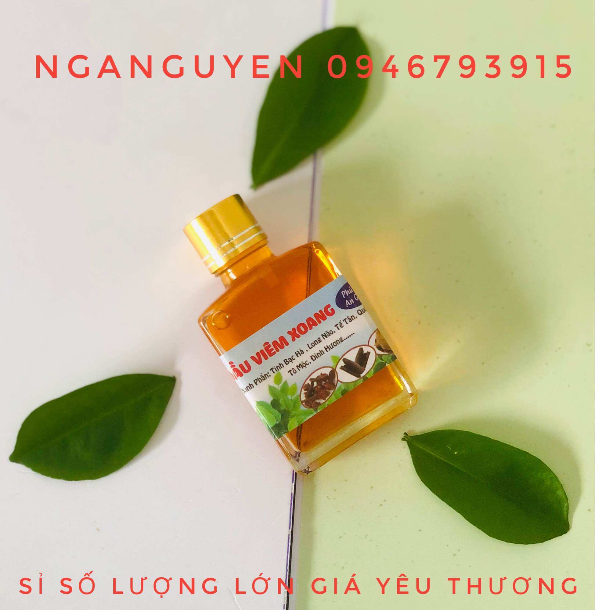 Dầu viêm xoang vàng 30ml