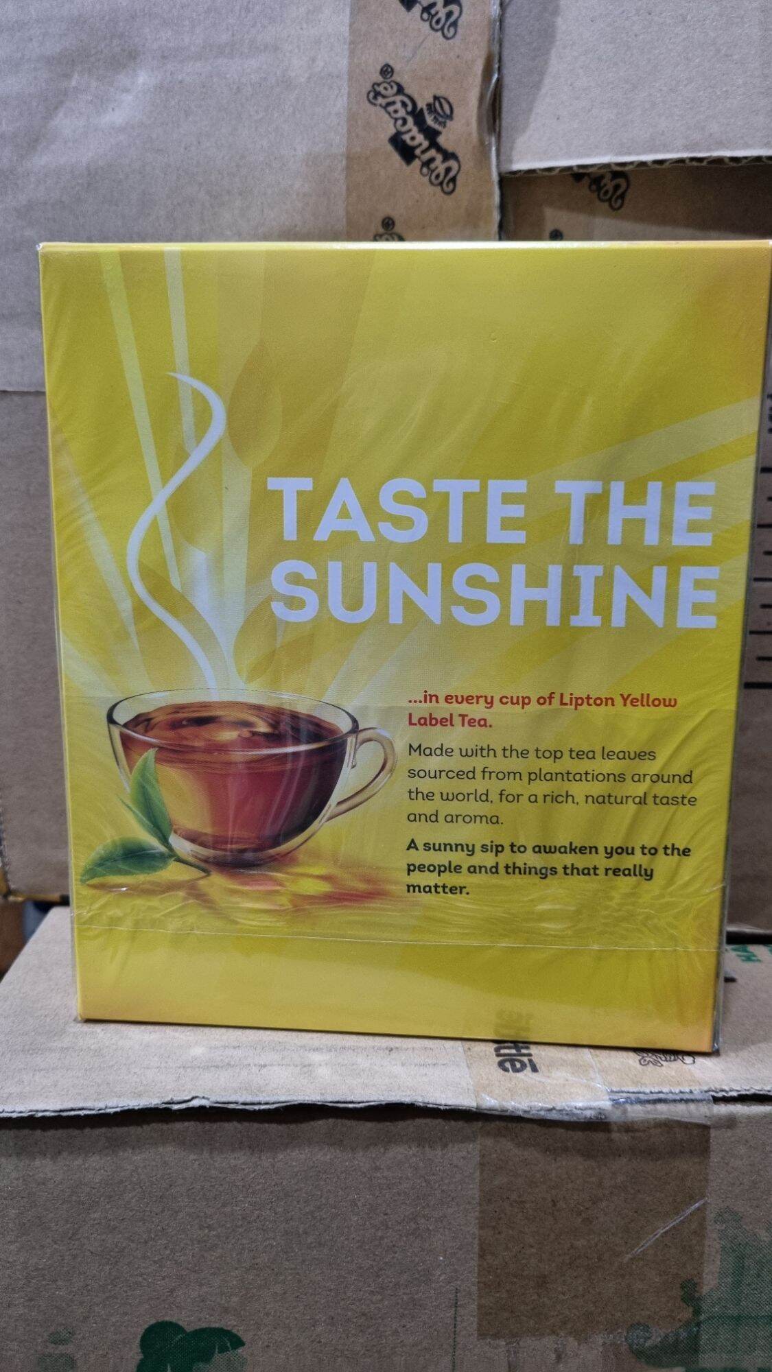 Trà lipton túi lọc 100 gói (hàng công ty VN)