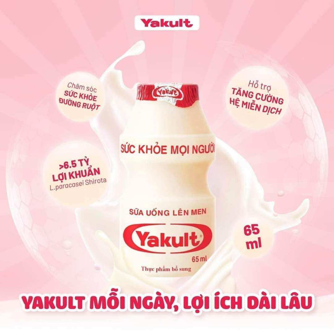 Sữa chua uống yakult / 50 chai