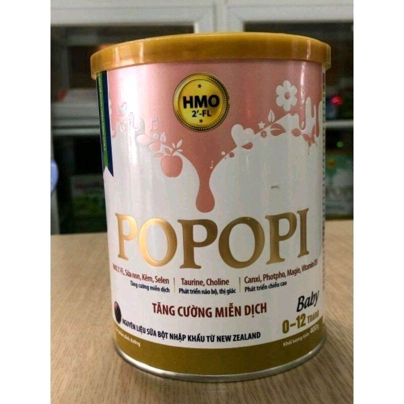 Sữa bột popopi baby cho bé 0-12 tháng tuổi