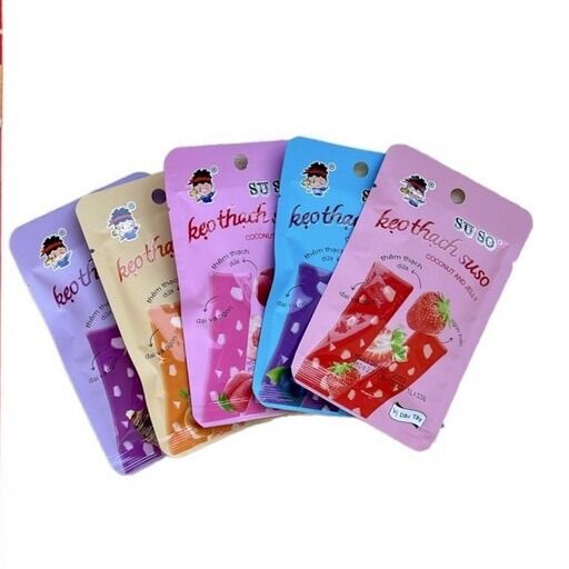 BỊCH SIÊU ĐÃ 780g KẸO THẠCH SUSO TRÁI CÂY