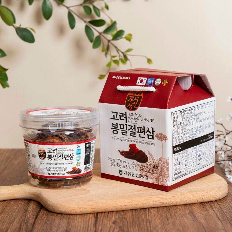 Sâm lát tẩm mật ong Hàn Quốc 200g