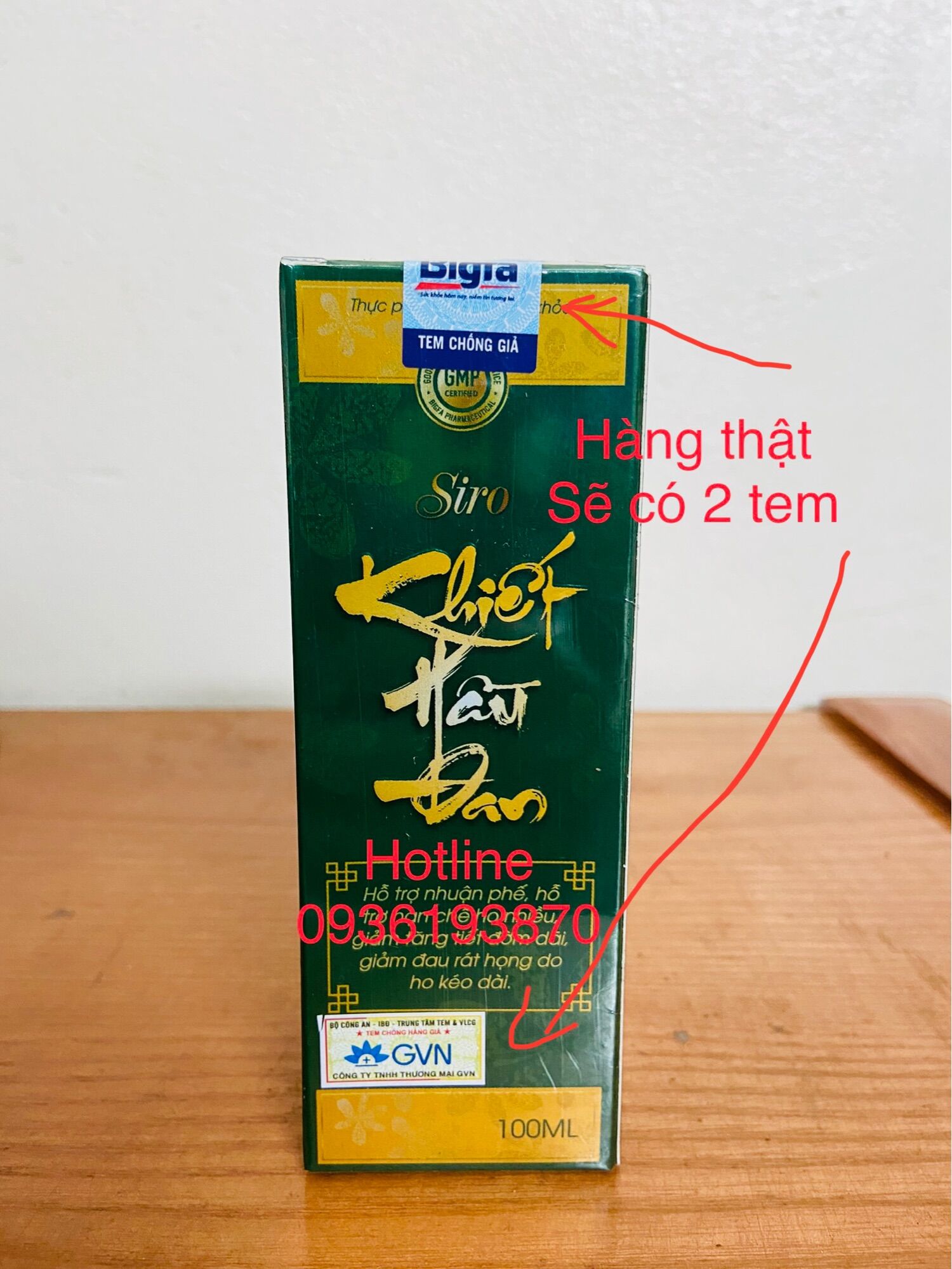 SIRO KHIẾT HẦU ĐAN - Khắc tinh viêm họng