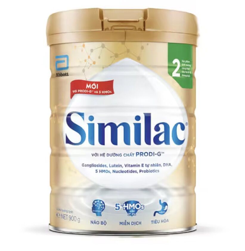 Sữa bột similac số 2 cho bé 6-12 tháng tuổi