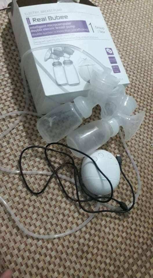 Máy Hút Sữa Điện Đôi Real Bubee Xuất Anh