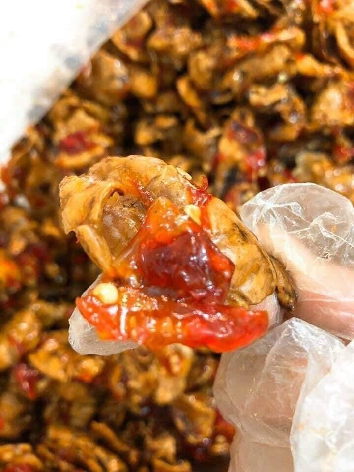 Mực rim sate cay hủ pet 250gr