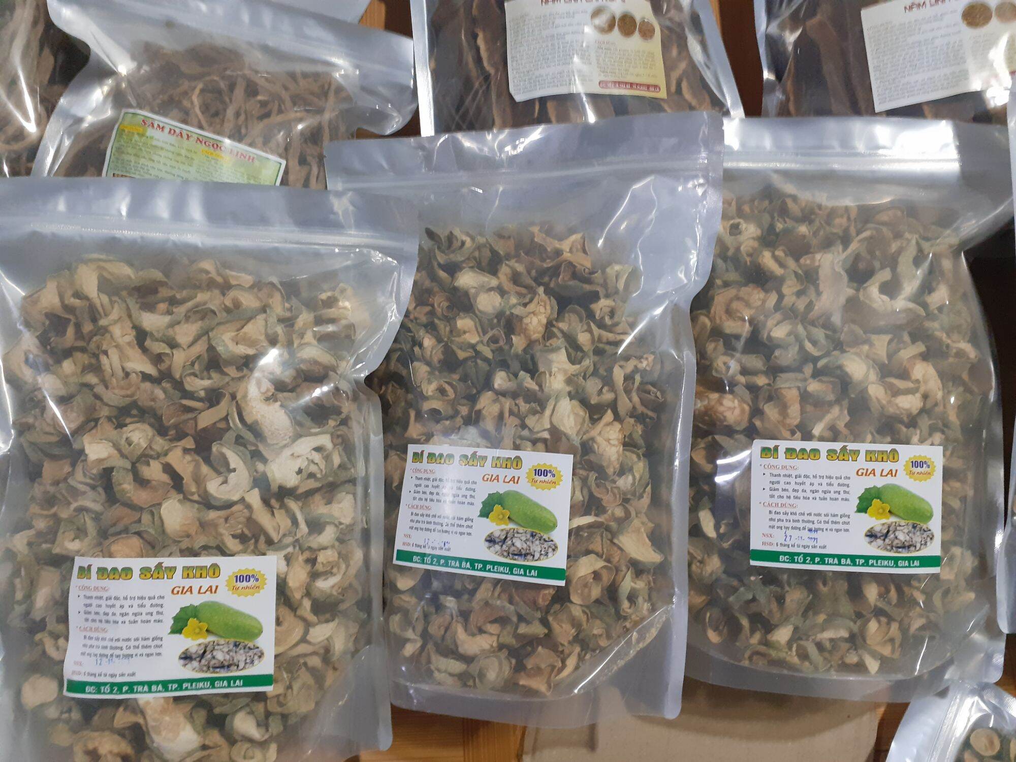 1kg bí đao sấy khô thơm phức