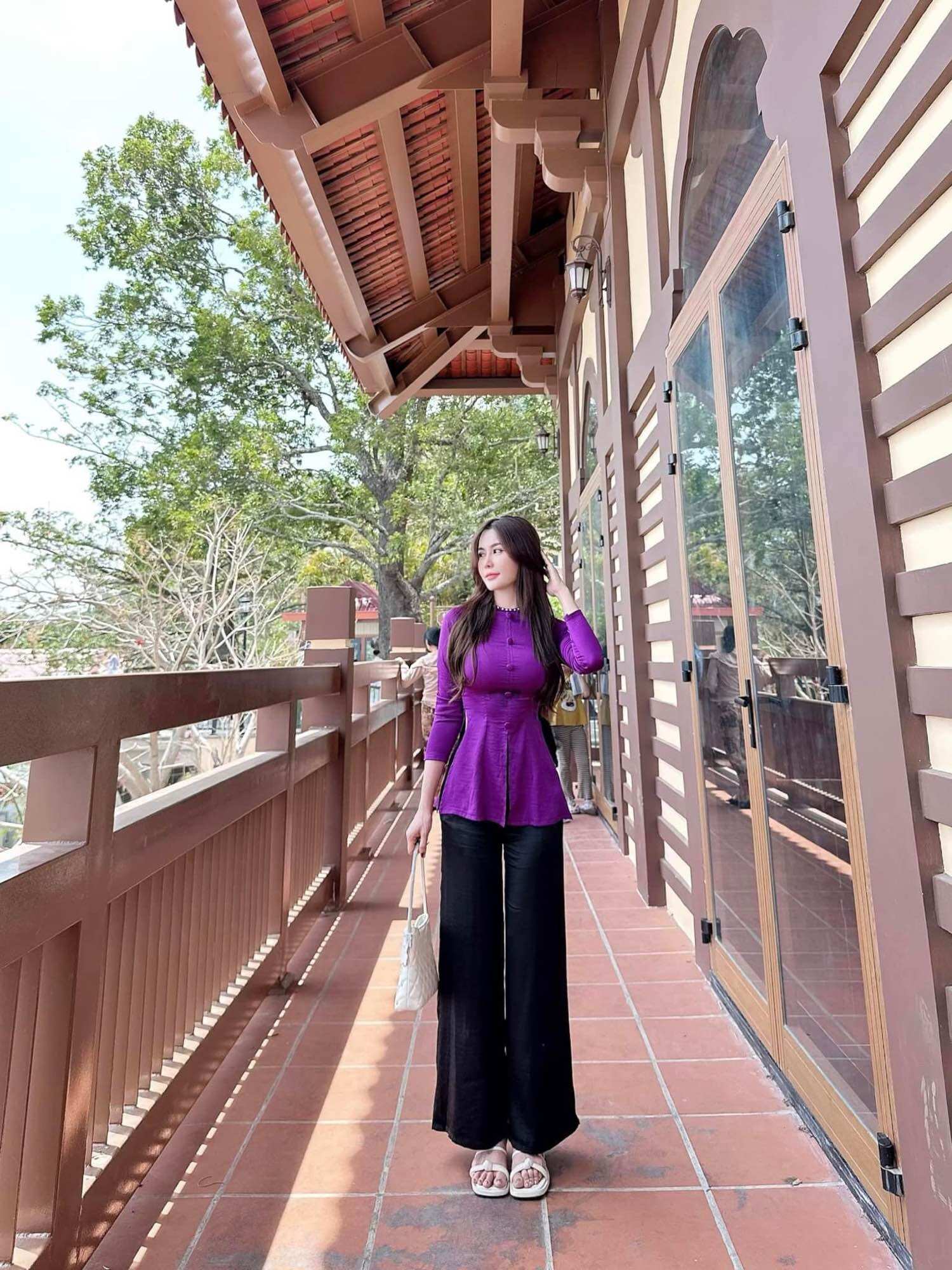 Bộ bà ba chất lụa cao cấp mịn rũ mát có size lớn bigsize