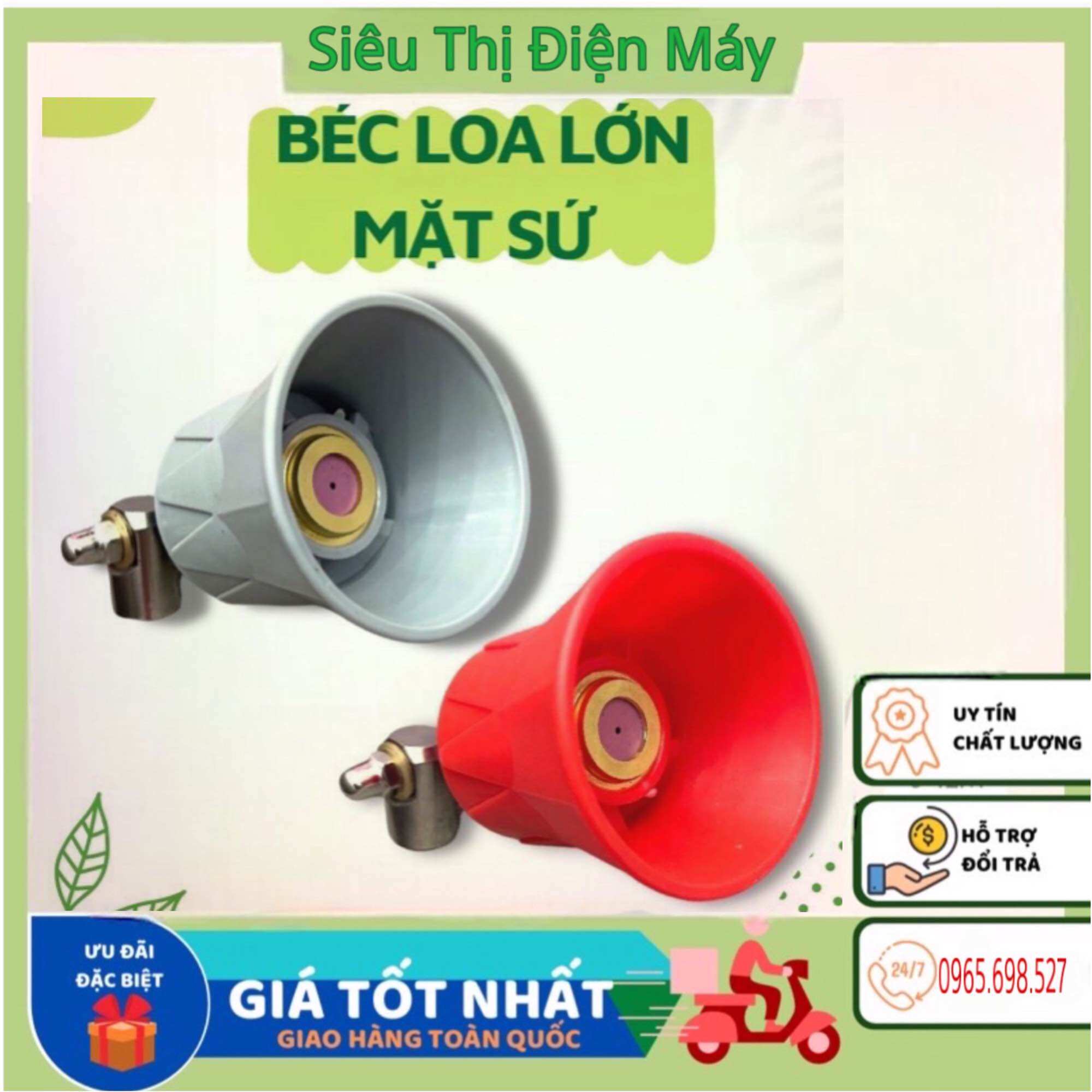 Béc loa xoay mặt sứ xịt tưới cây, phun thuốc sâu cao cấp