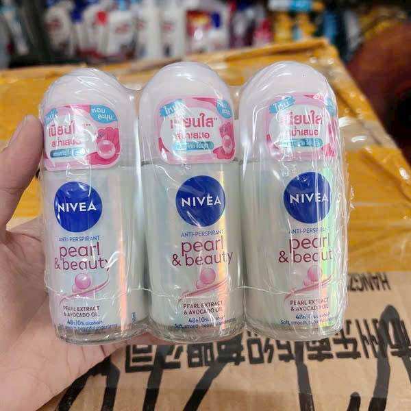 Lăn khử mùi Nivea nữ khô thoáng không vàng áo