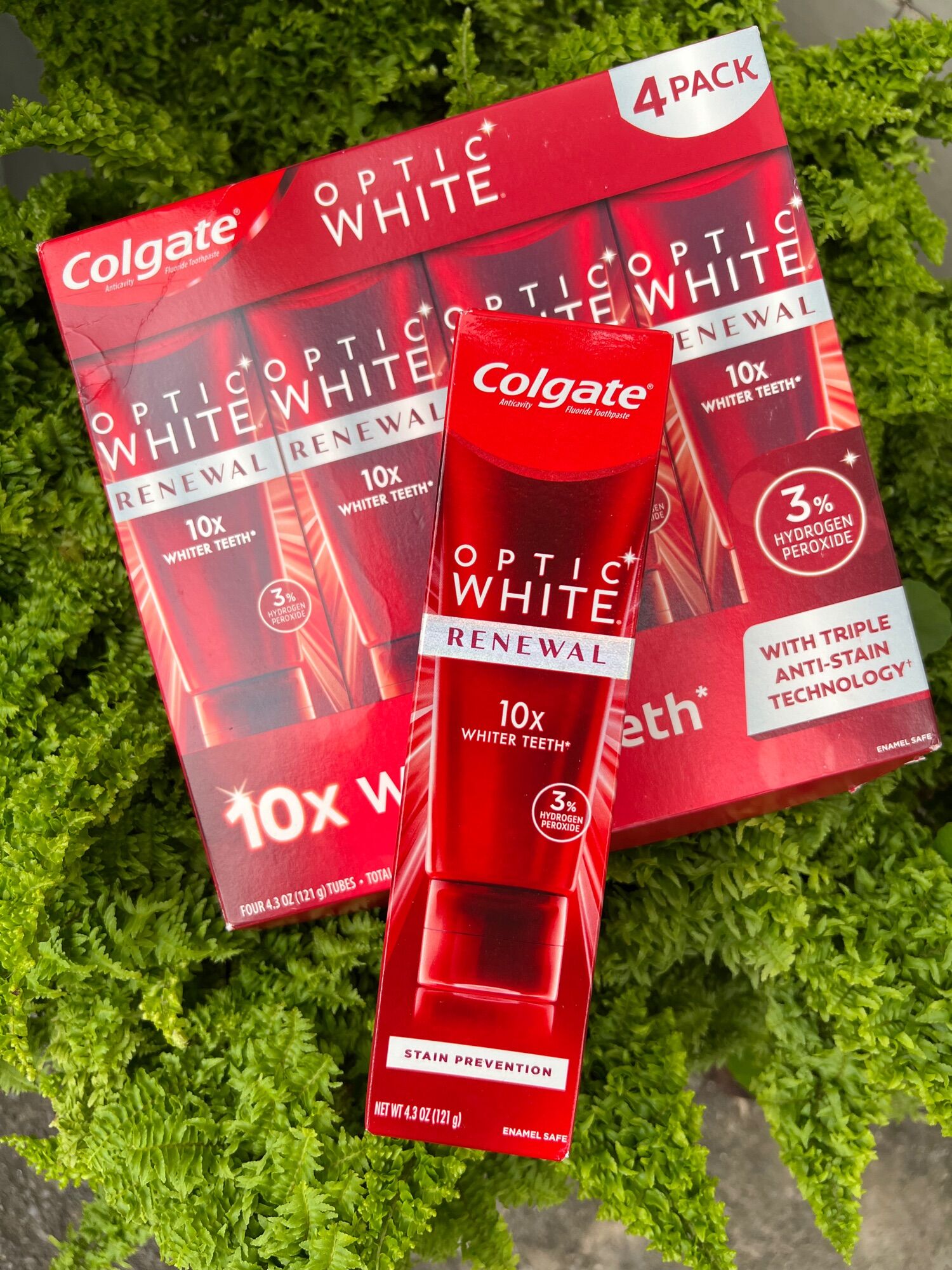 Kem đánh răng Colgate Optic White-Mẫu mới Costco Mỹ