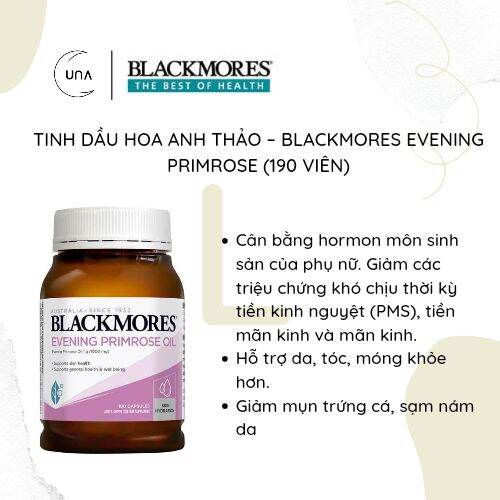 [CHÍNH HÃNG] Tinh Dầu Hoa Anh Thảo Blackmores