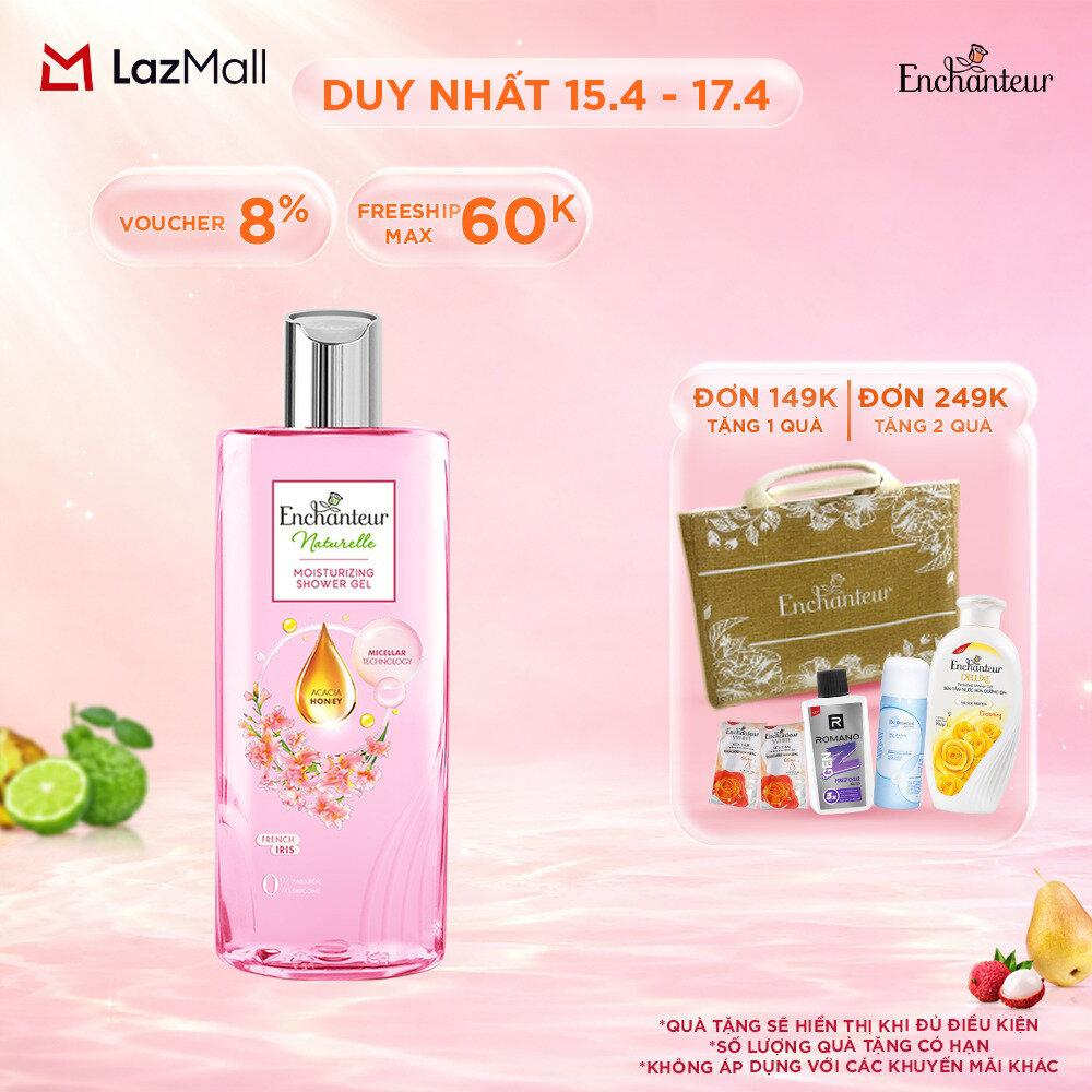 Sữa Tắm NATURELLE IRIS 260G