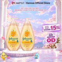 Combo 2 Dầu Gội Johnsons Dịu nhẹ Cho Bé Gái - Dung tích 800mlx2