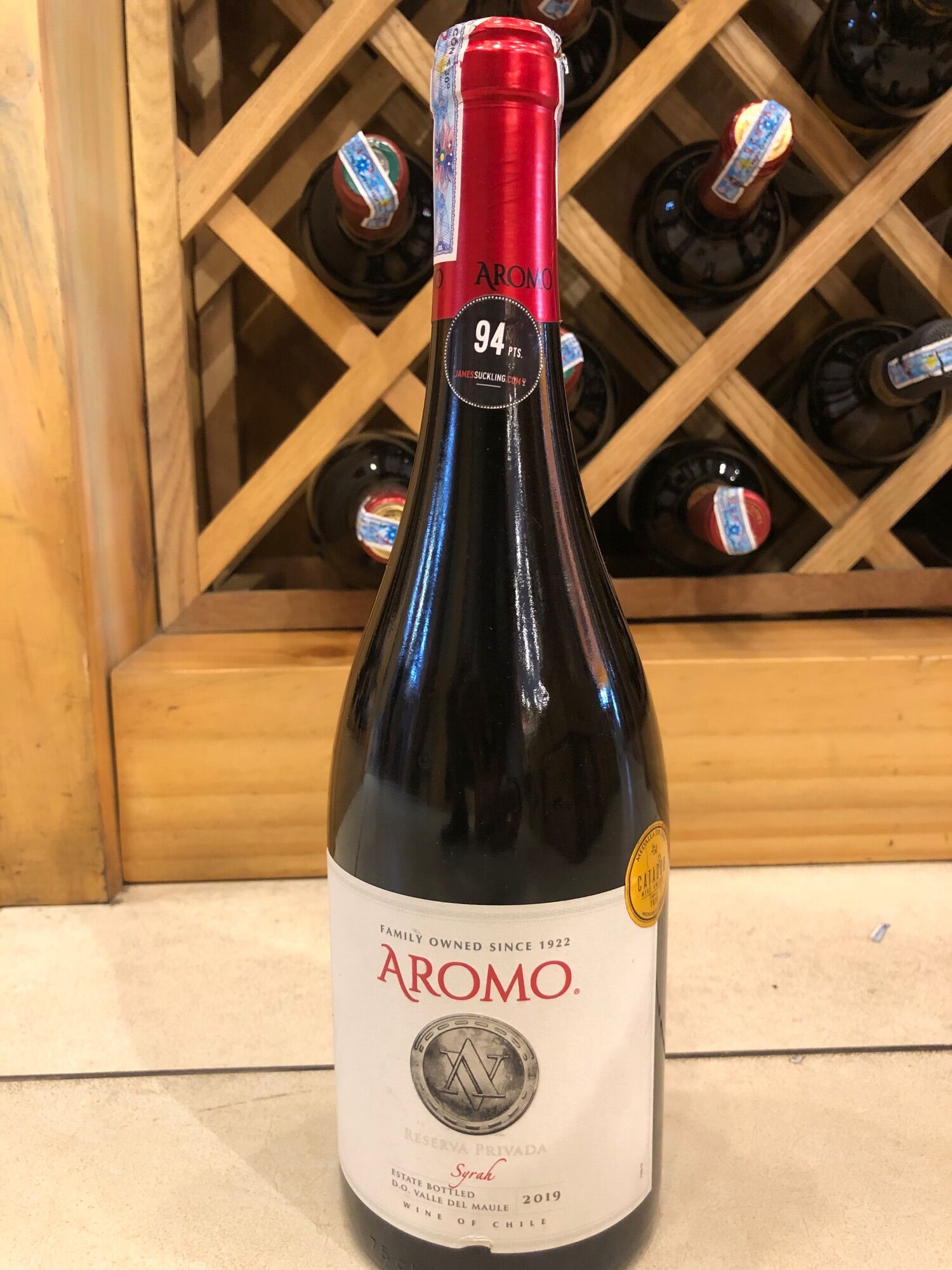 Vang đỏ chile aromo 13.5% - shop ruou thien long