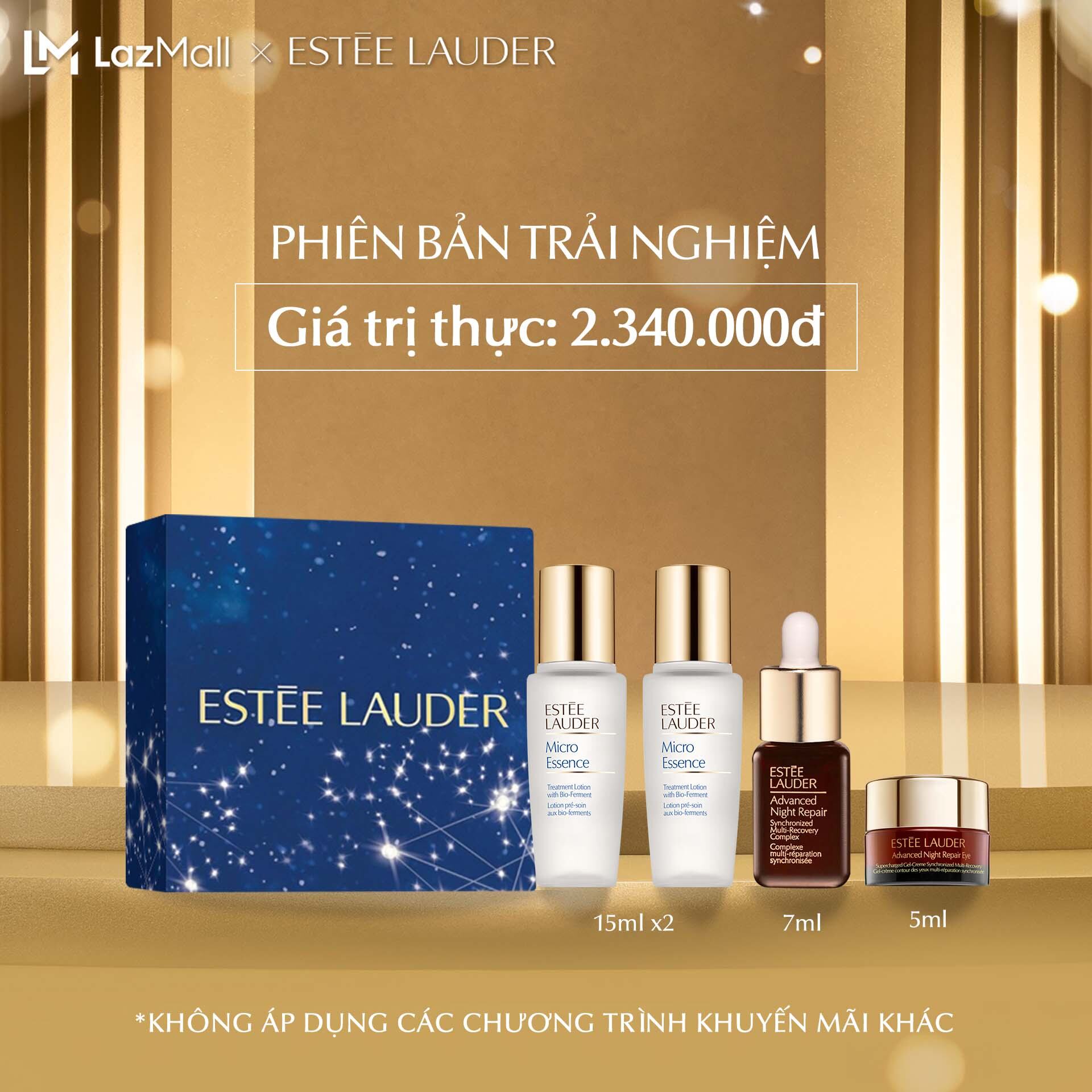 [PHIÊN BẢN TRẢI NGHIỆM] Estee Lauder - Bộ chăm da: 1 Tinh chất phục hồi chống lão hóa Advanced Night