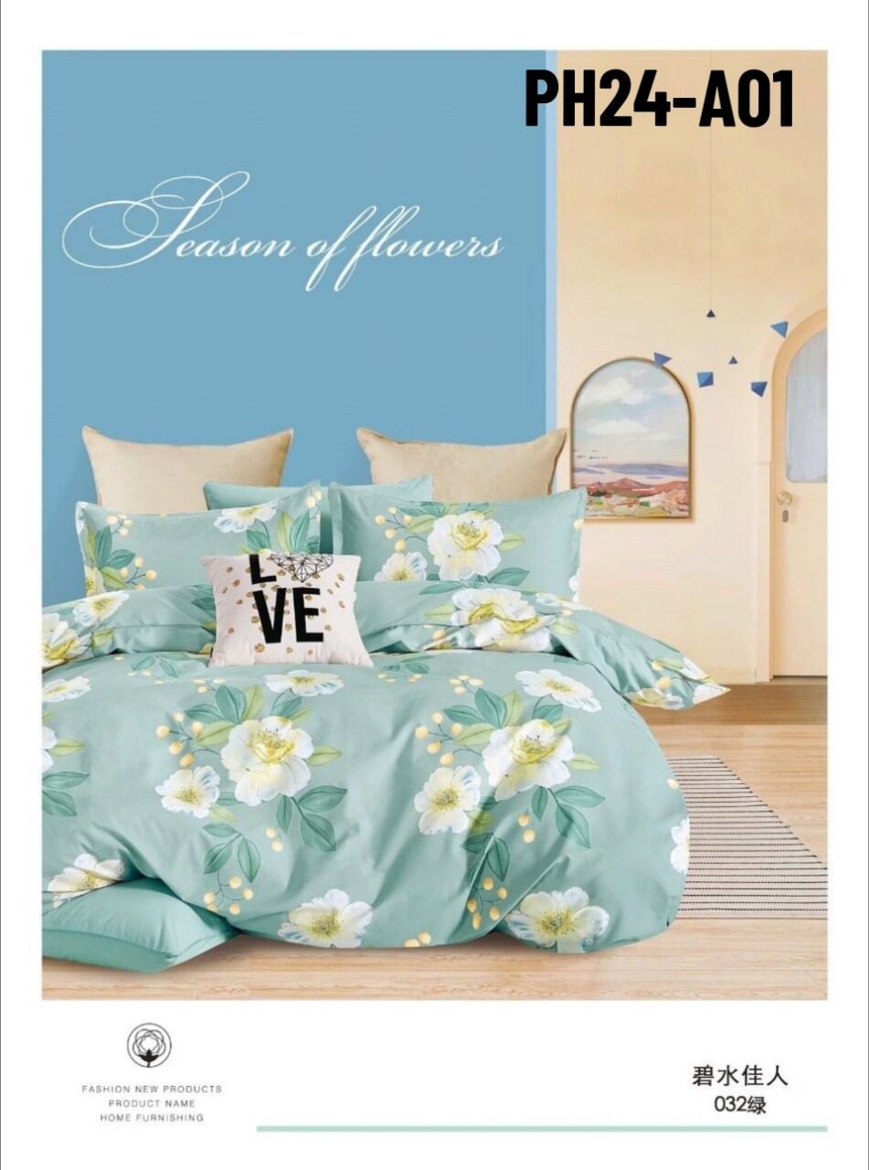 Bộ Drap bọc nệm vải cotton nhiều size