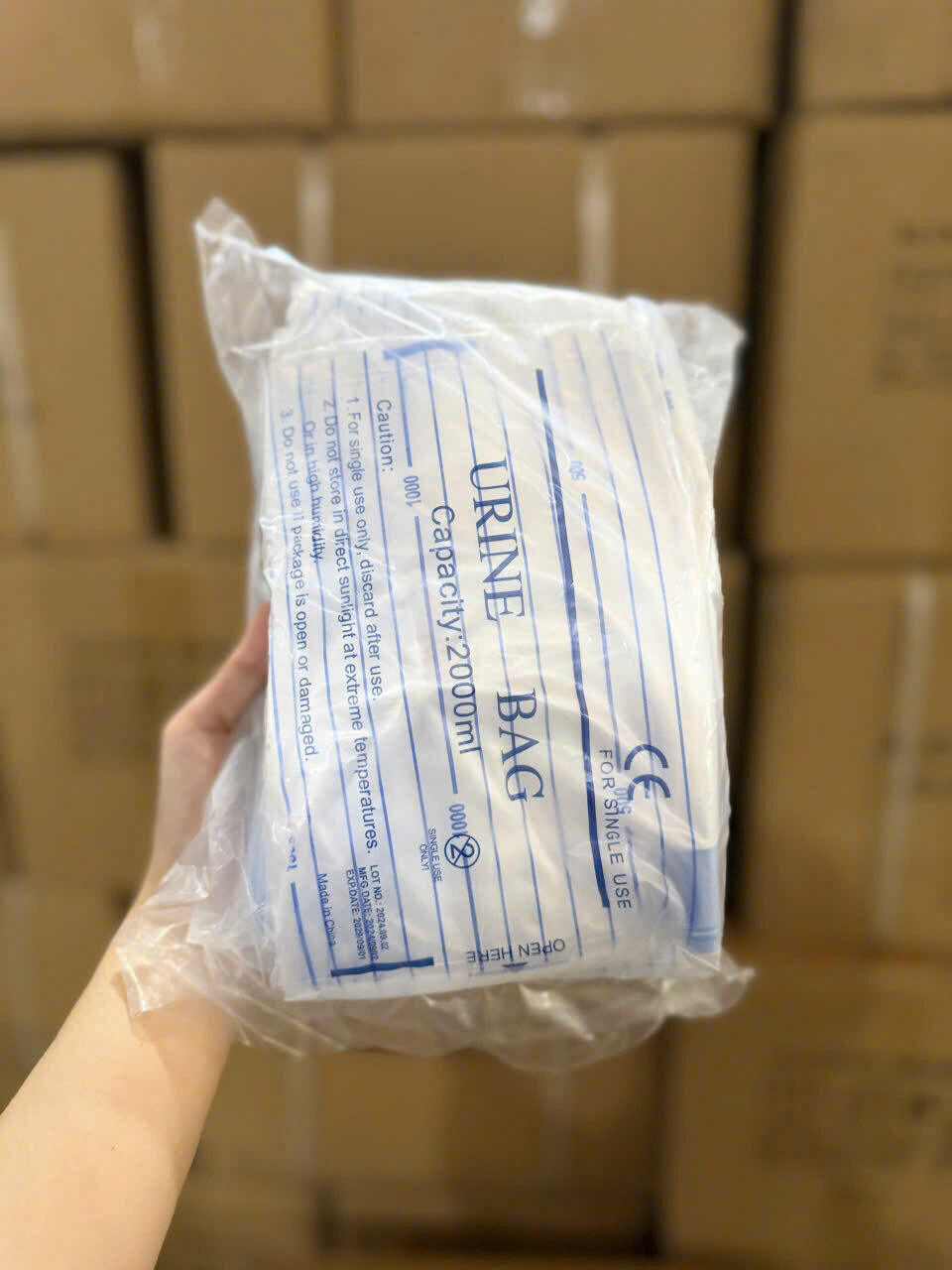 Set 5 Túi nước tiểu có dây treo