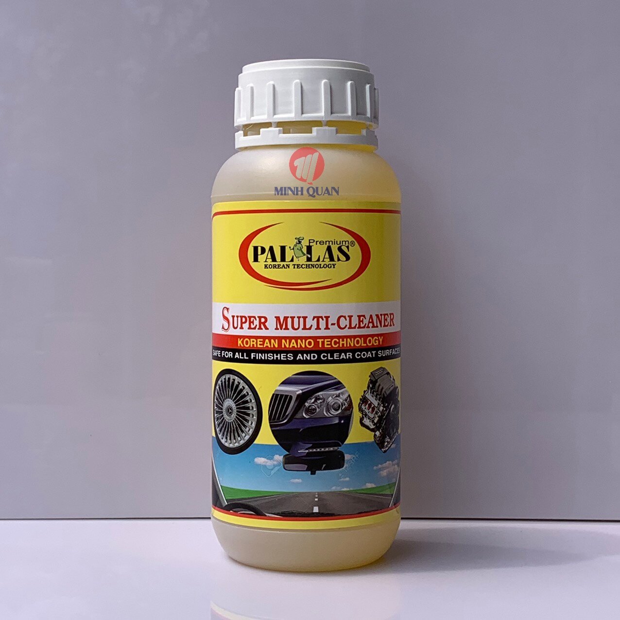 Tẩy đa năng pallas 620ml, tẩy cặn canxi, tẩy kính, tẩy dầu nhớt, rỉ sét