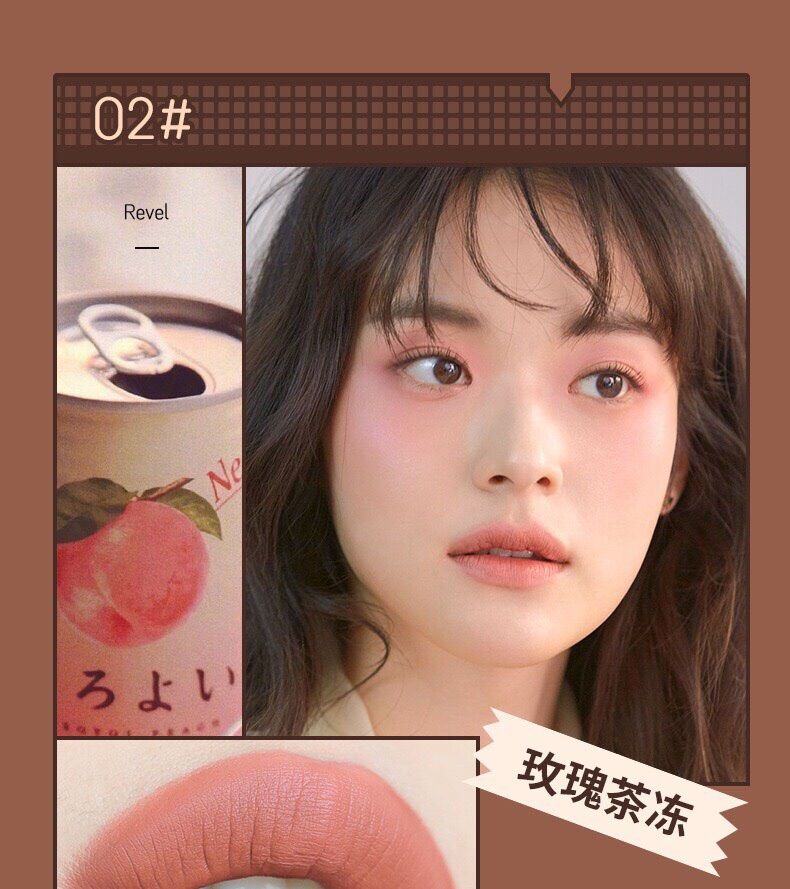Son kem lì Chocolate Derol không dính cốc Lips Glaze 🍫🍫🍫