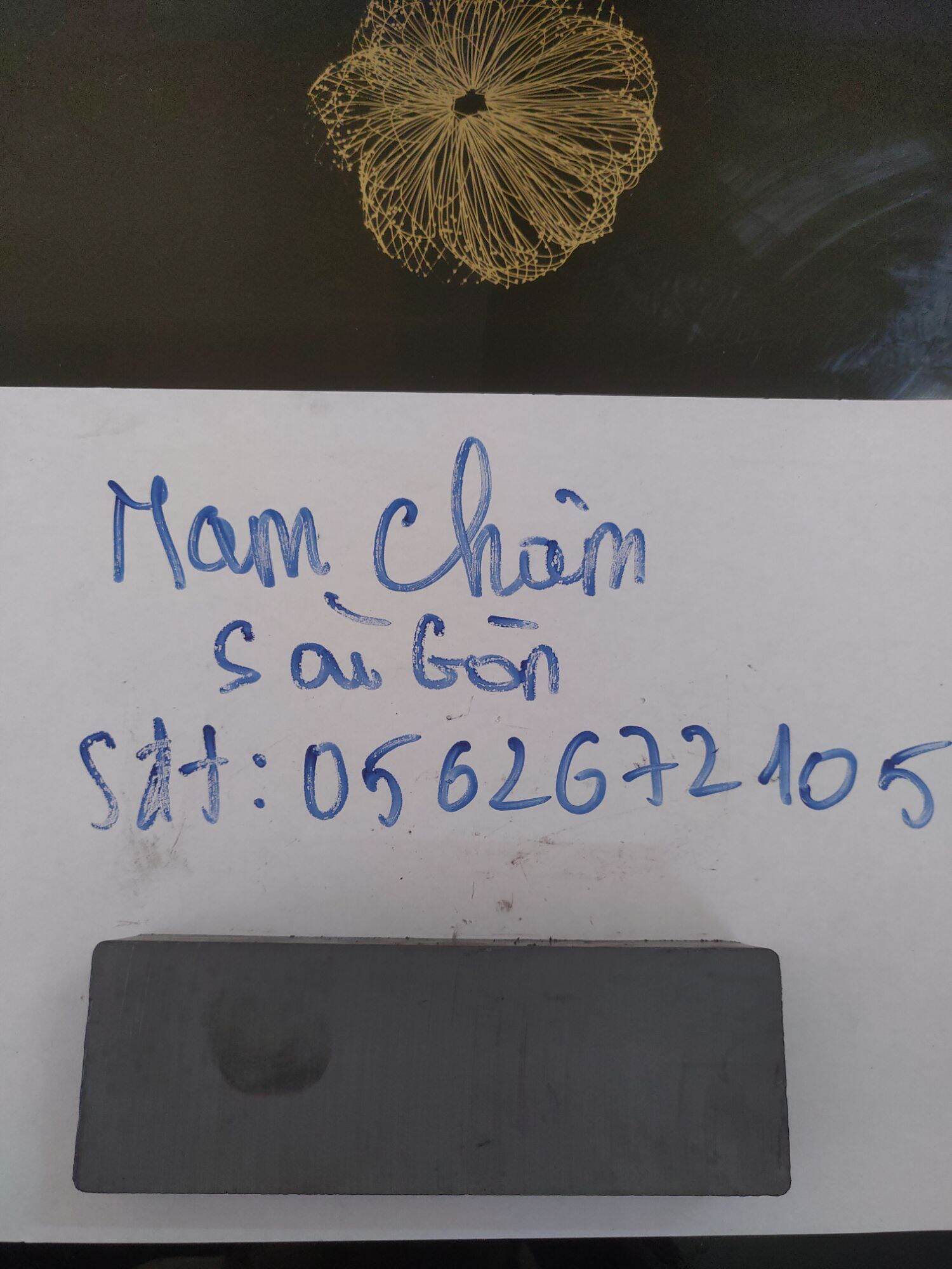 Nam châm ferrite 150x50x25mm