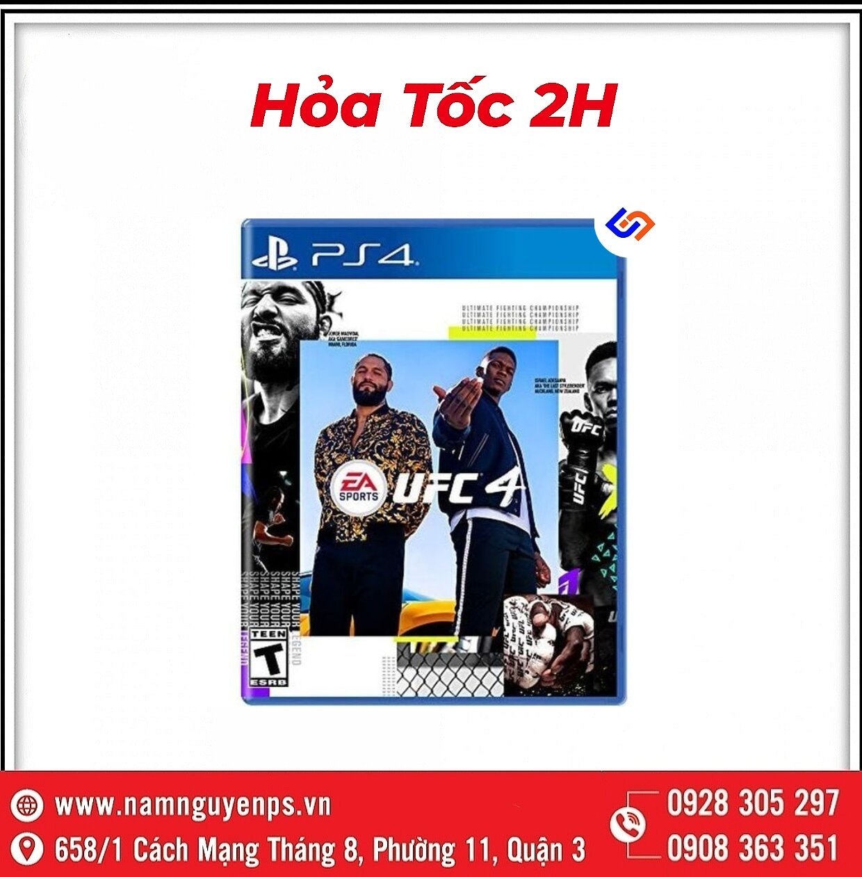 Đĩa game ps4 | ufc4 ufc 4