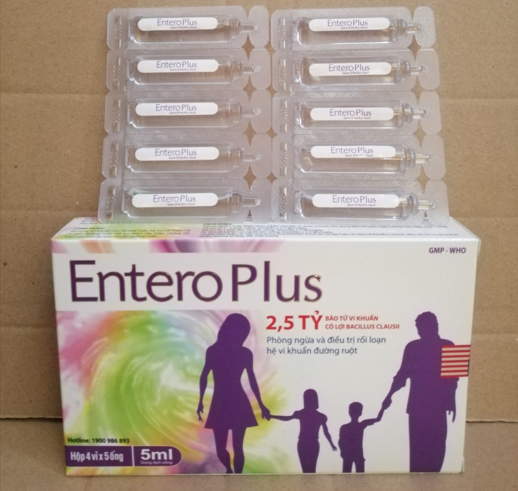 Men nước Enter plus giúp cân bằng hệ vi sinh đường ruột