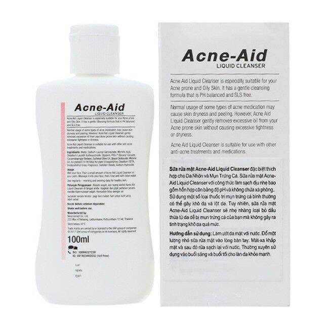SỮA RỬA MẶT ACNE- AID LIQUID CLEANSER 100ML