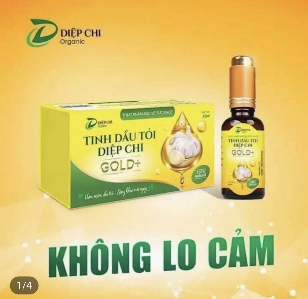 tinh dầu tỏi Diệp chi