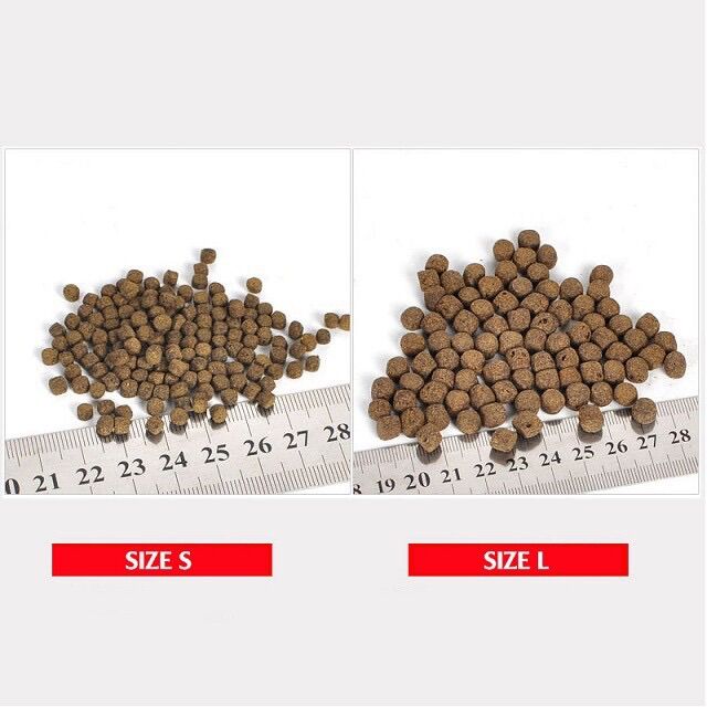 Thức ăn cá Koi Aquamaster Staple bao 10kg hạt size L