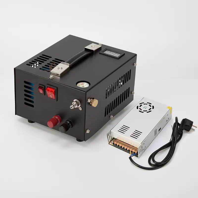 Máy bơm cao áp 40mpa cho bình khí nén chạy điện 12v acquy và 220v
