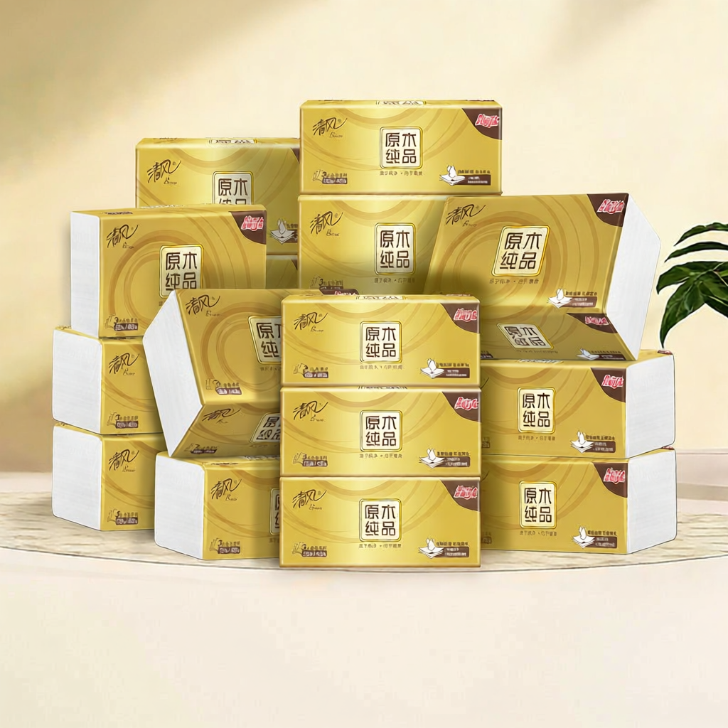Original Golden Facial Tissue 150 Sheets 20 Packs