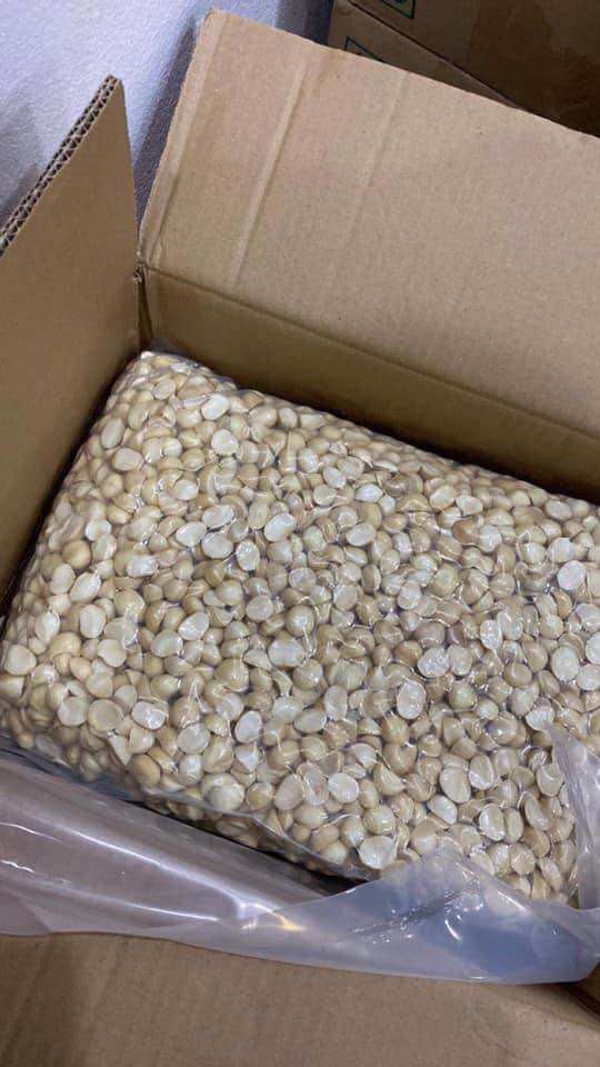 500gr Nhân Macca Vỡ, hàng vỡ to vỡ đôi