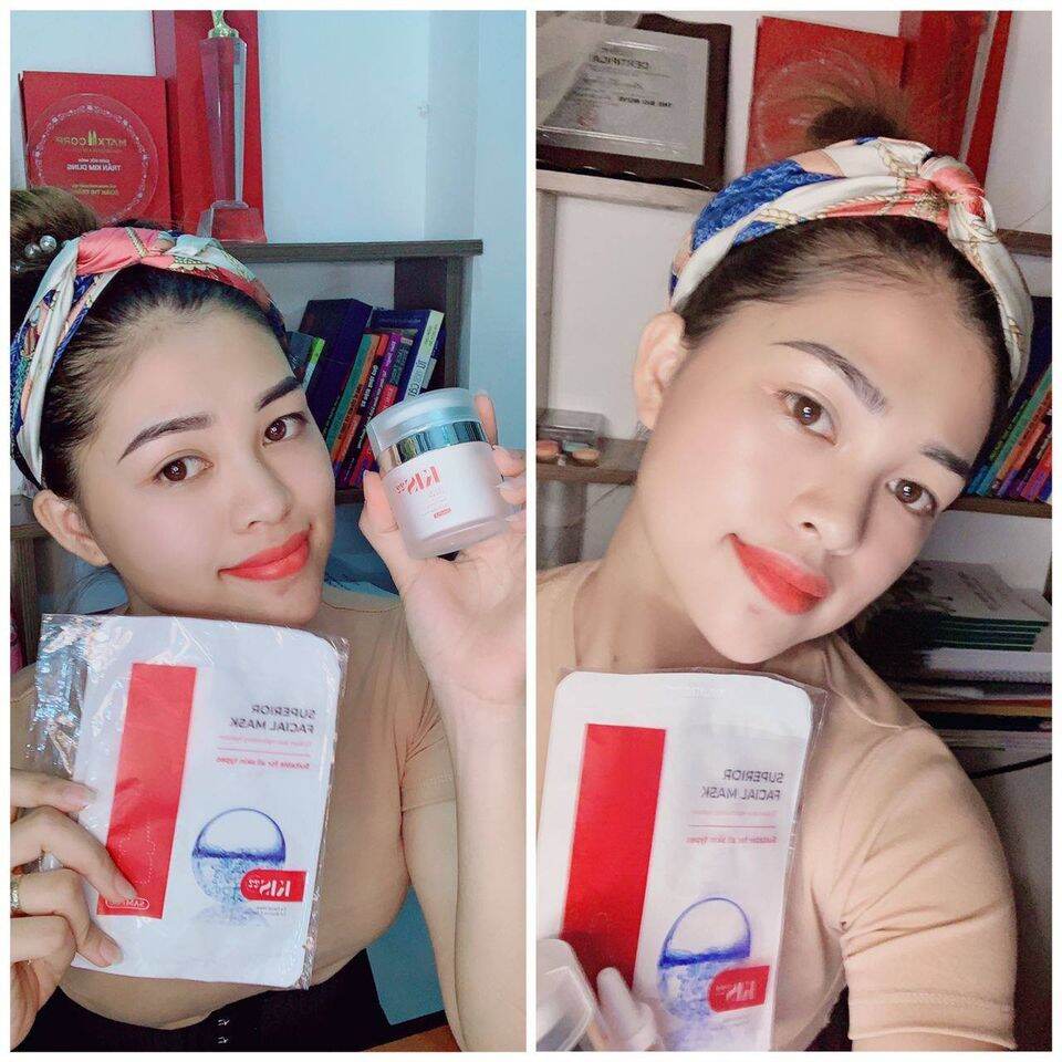 Mặt Nạ Sinh Học Kiss22 (5 miếng nạ + 1 serum)
