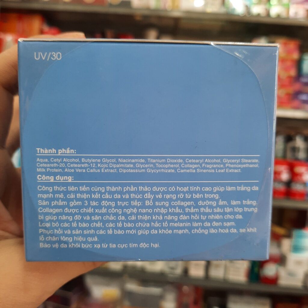 kem  dưỡng trắng da  zara 20g