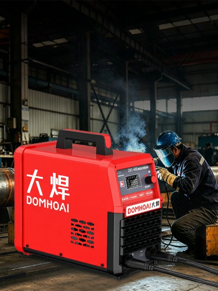 DOMHOAI | Industrial 220V 380V Dual Voltage Pure Copper DC Welding Machine Giá 6,686,000 Đồng*Miễn phí vận chuyển