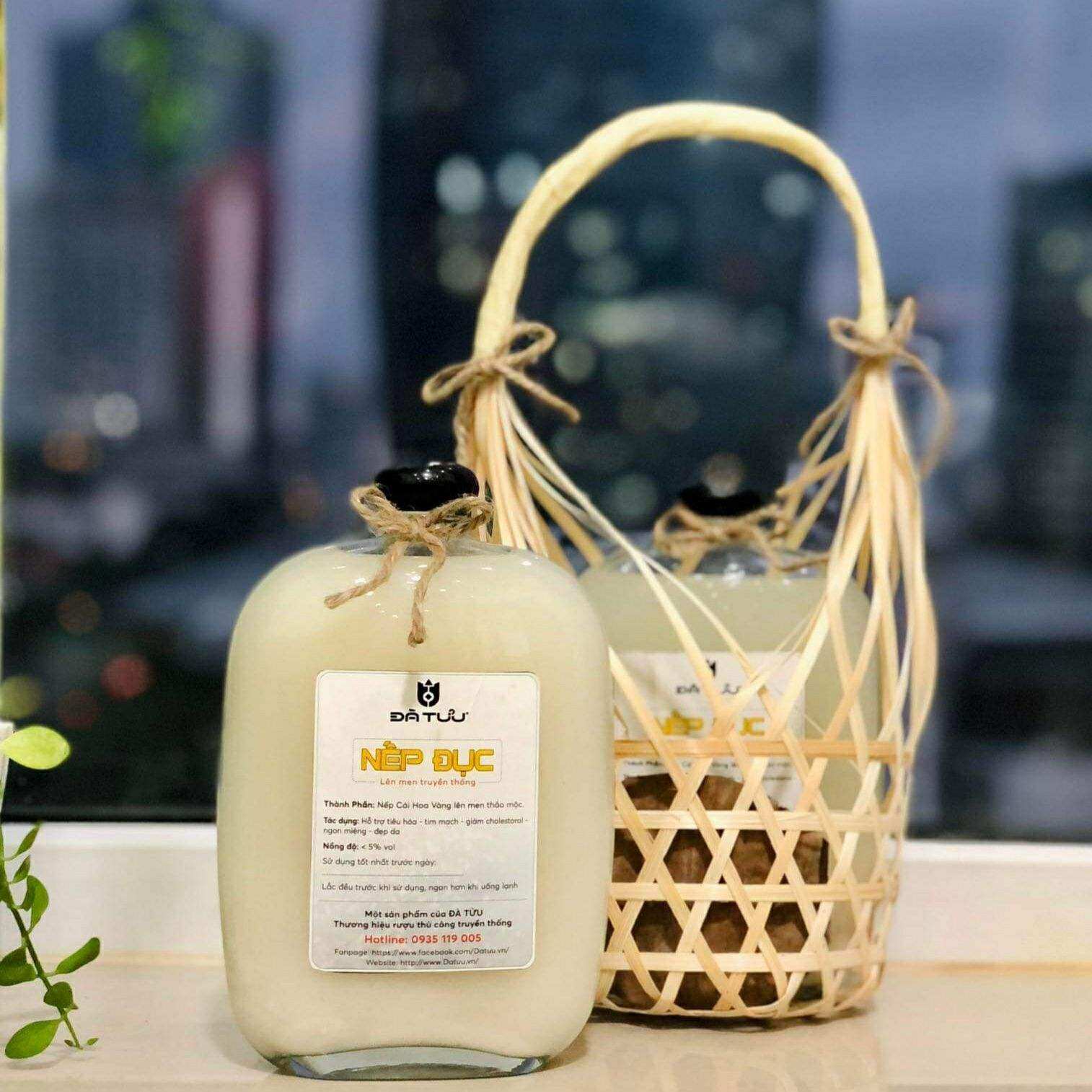 Nếp Đục - Lên men tự nhiên - Đà Tửu 500ml